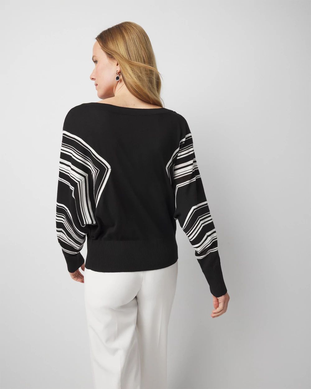 Striped Dolman Sweater | White House Black Market